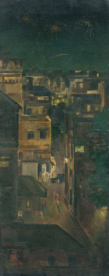 Calcutta in Autumnal Night