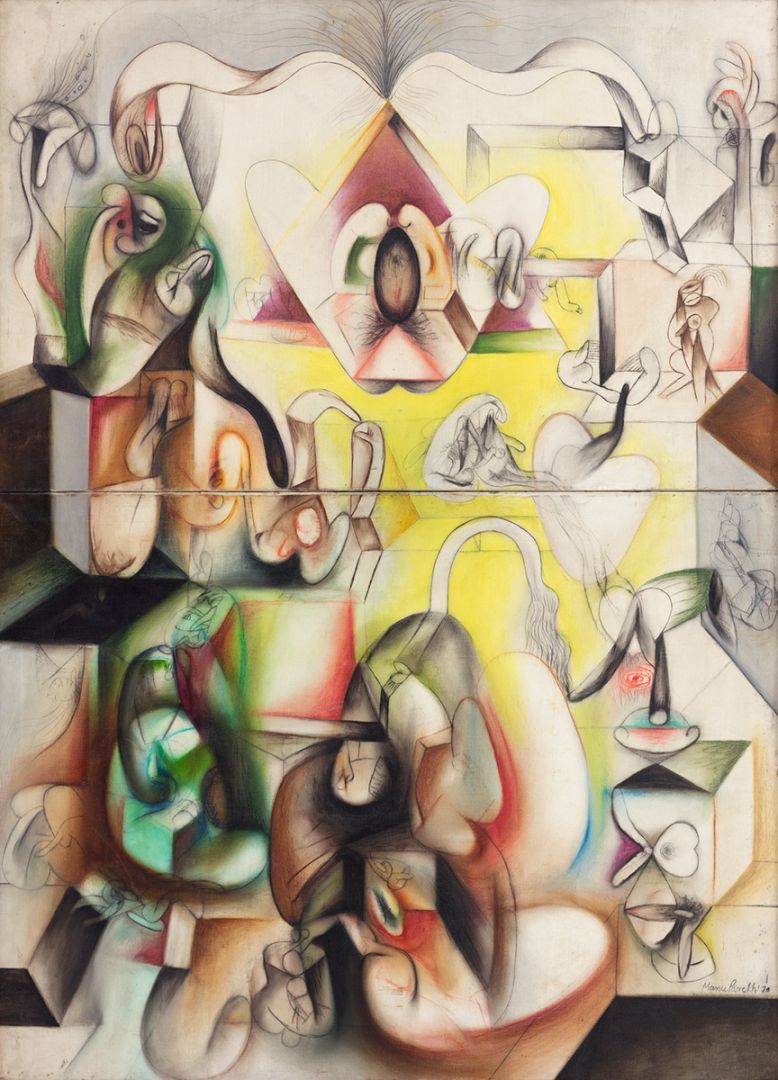 Landscape of Shiva (Diptych)