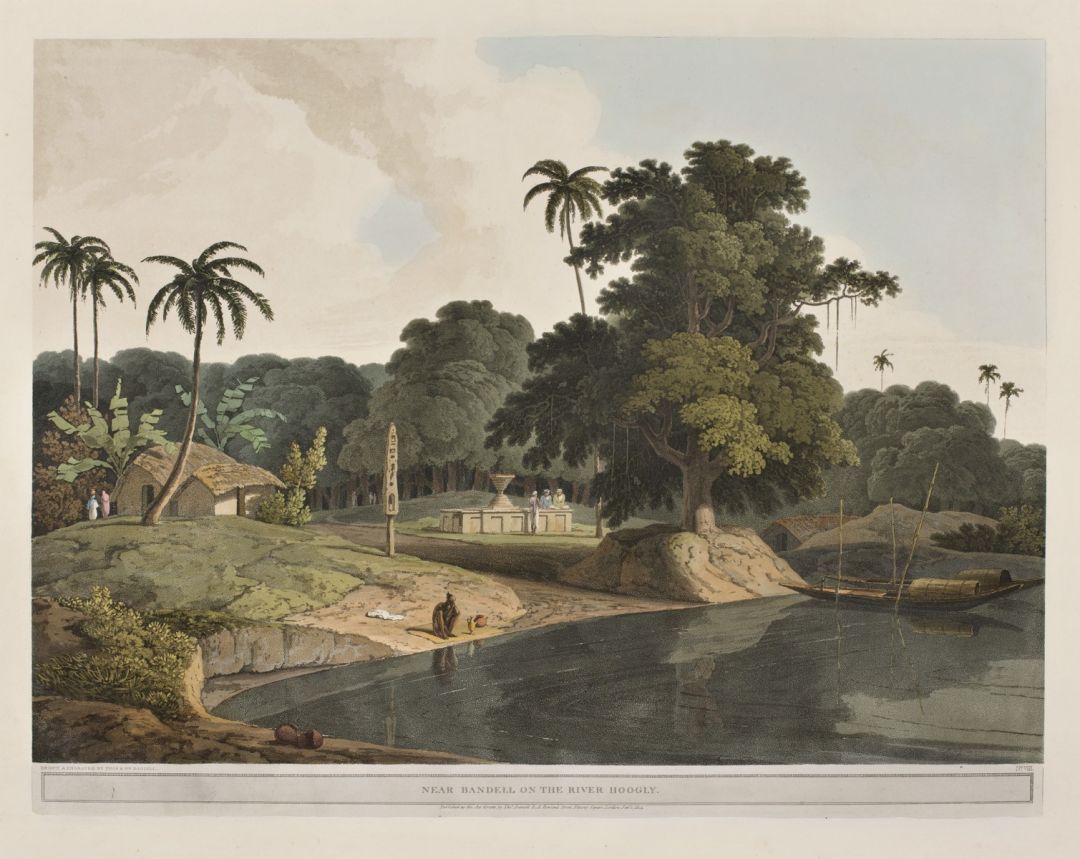 Near Bandell on the Hoogly