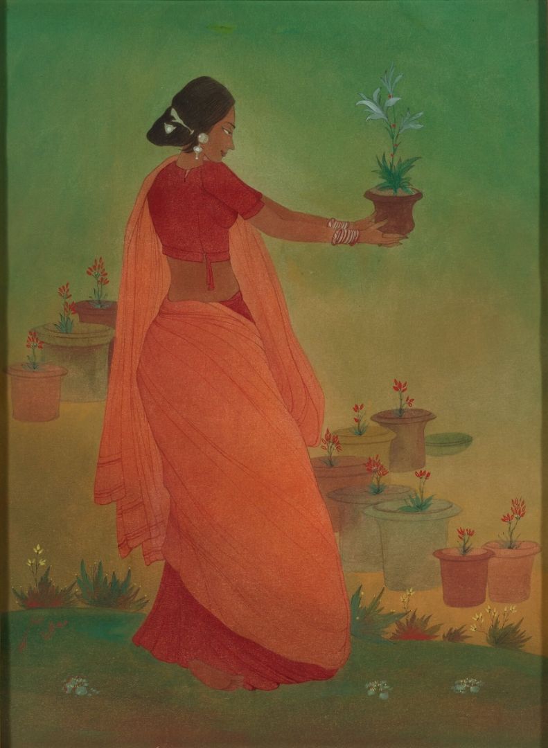 Untitled (Flower Gatherer)