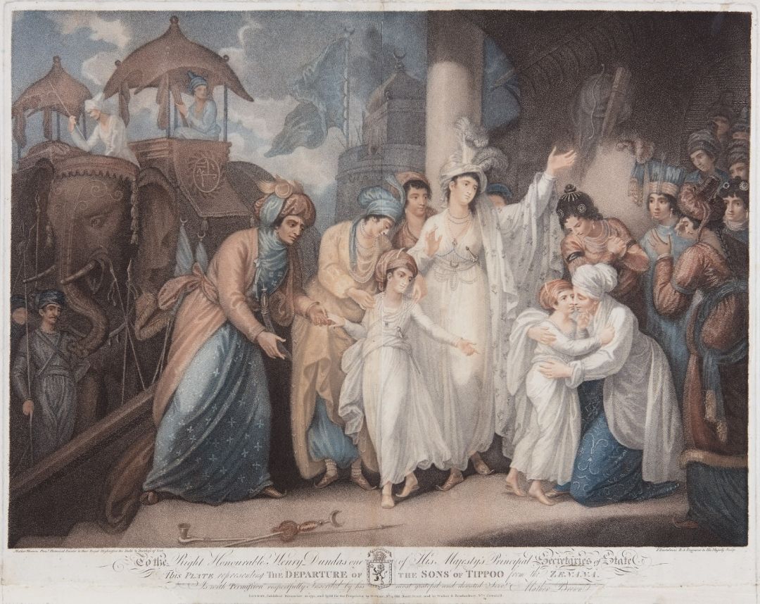 The Departure of the Sons of Tippoo from the Zenana