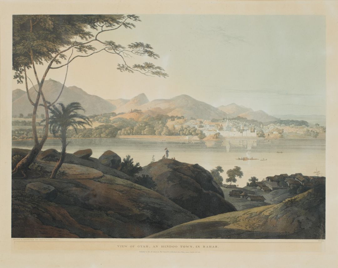 View of Gyah, an Hindoo Town, in Bahar