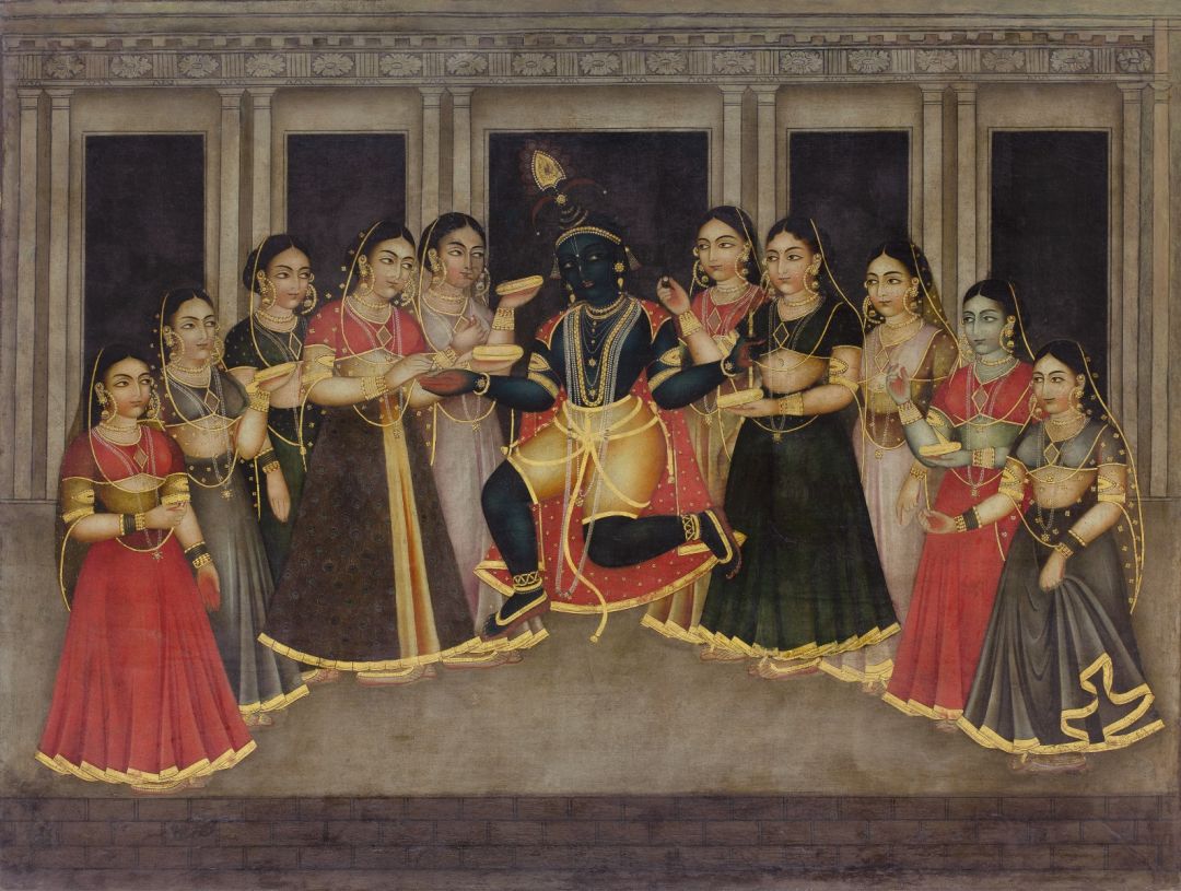 Krishna with Gopis