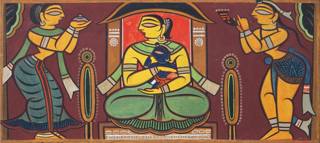 Yashodhara and Krishna