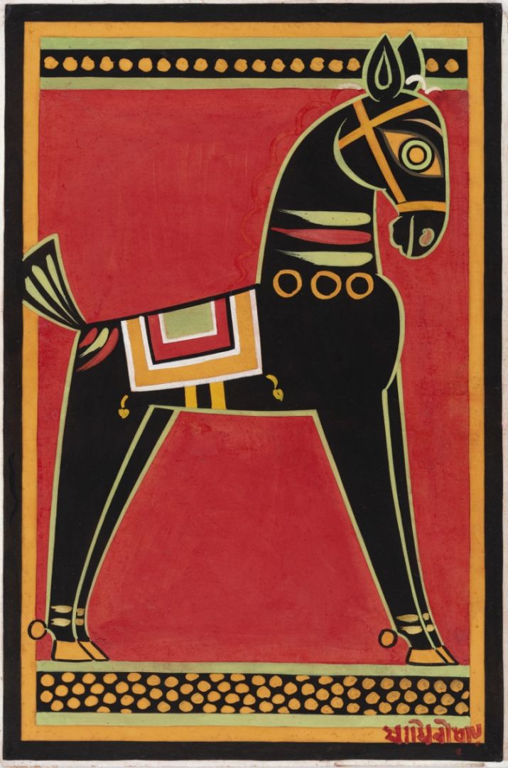 Untitled (Black Horse) 