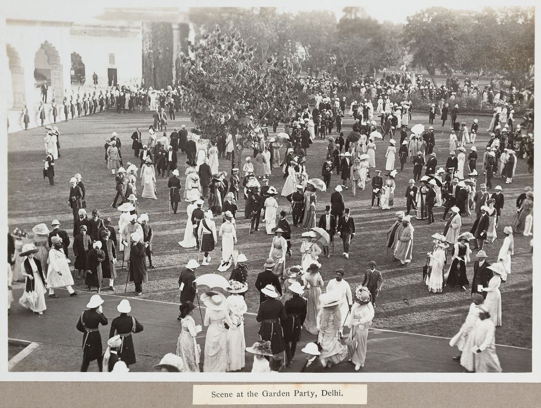 Scene at the Garden Party, Delhi