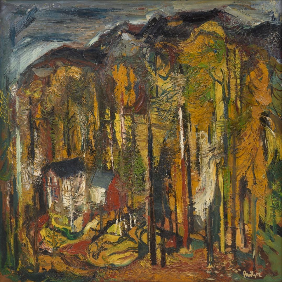 Untitled (Houses in the Forest) 
