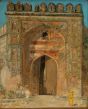 Gate of the Arab Sarai in Delhi