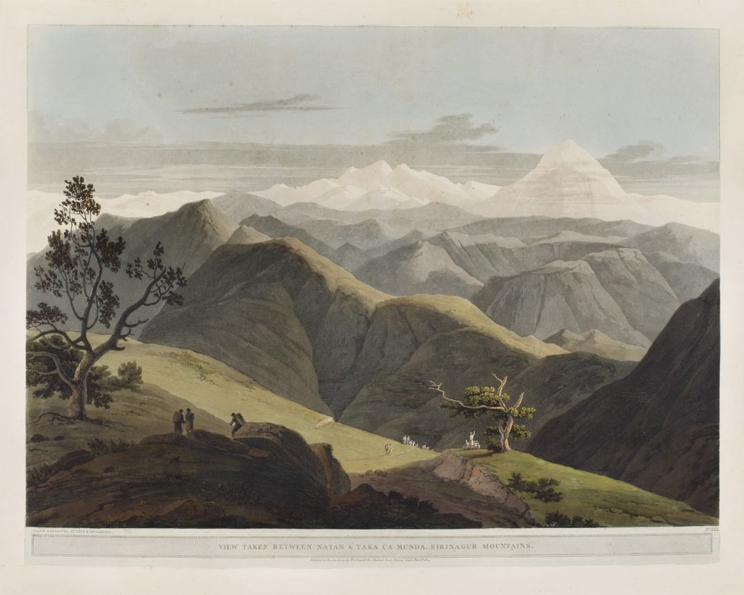 View taken between Natan & Taka Ca Munda, Sirinagur Mountains