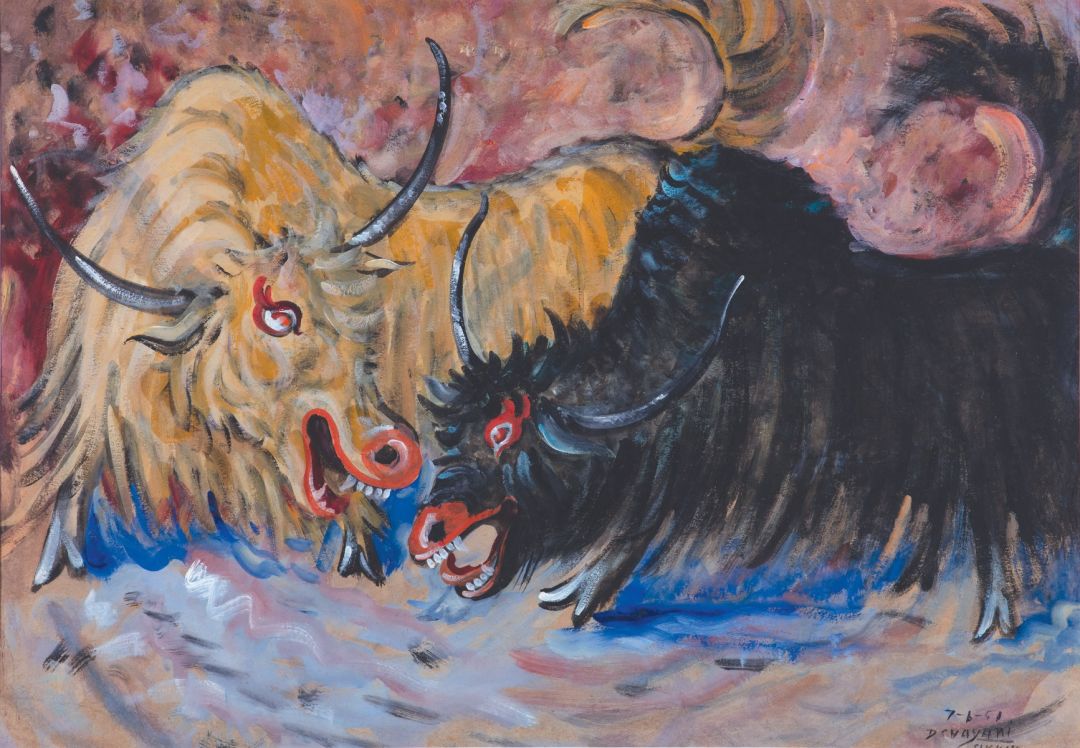 Untitled (Yak Fight)