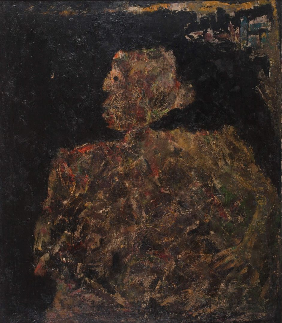 UNTITLED (WOMAN AGAINST A CITY)