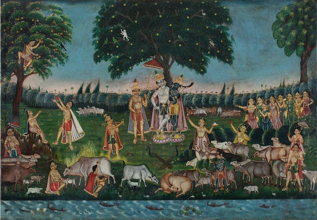 Untitled (Krishna Leela) 
