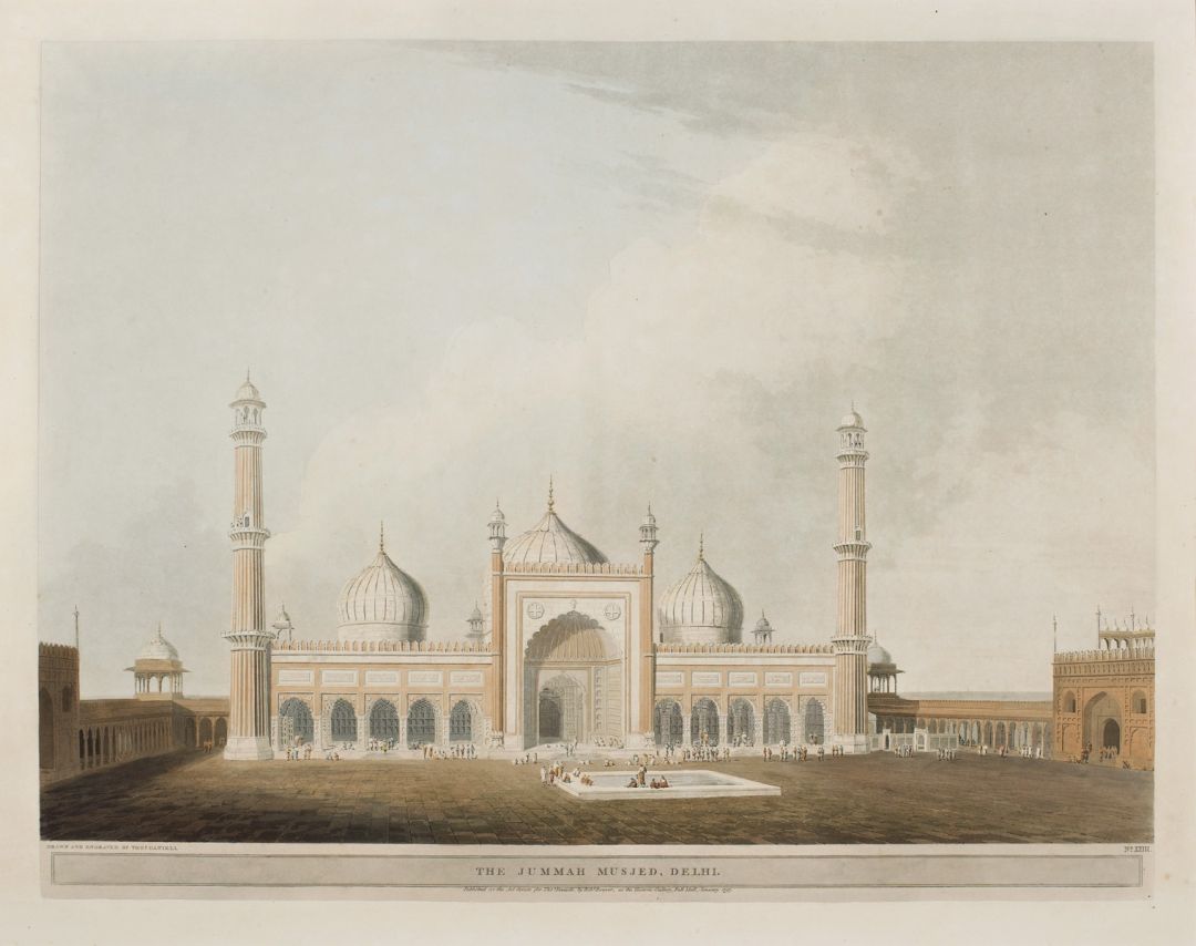 The Jummah Musjed, Delhi