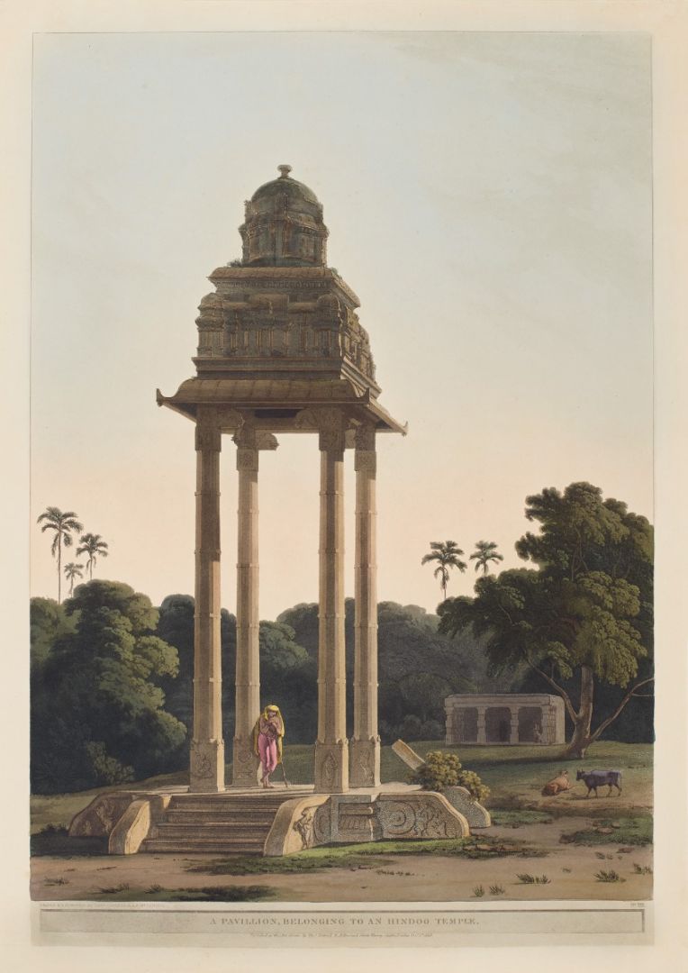 A Pavilion, belonging to an Hindoo Temple
