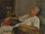 Mr. J. P. Gangooly Resting in his Studio