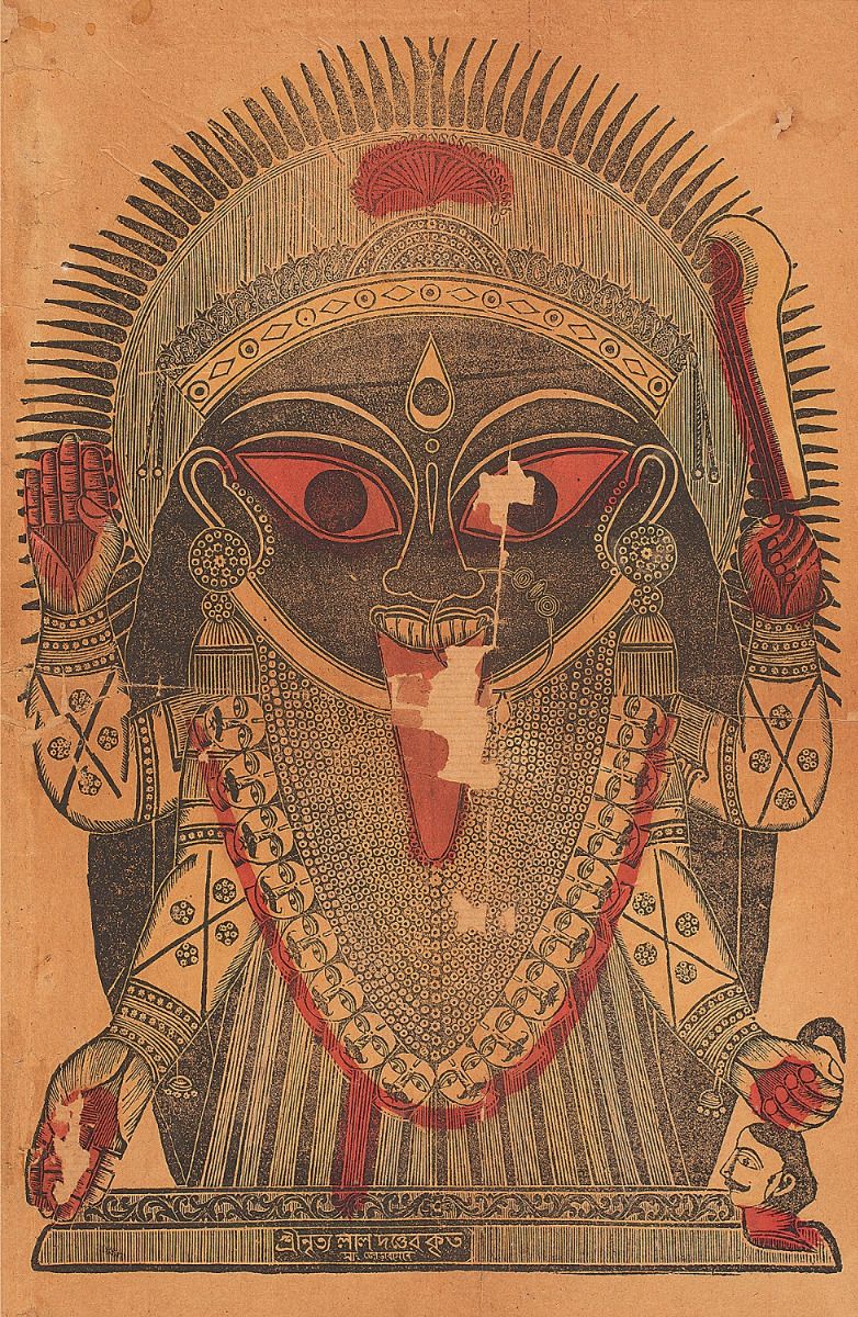 Maa kali portrait drawing 🎨🌺🙏 | By A.S.P ARTFacebook