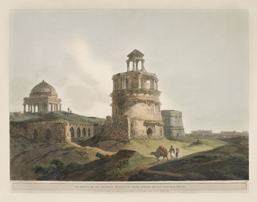 Remains of an Ancient Building near Firoz Shah’s Cotilla, Delhi
