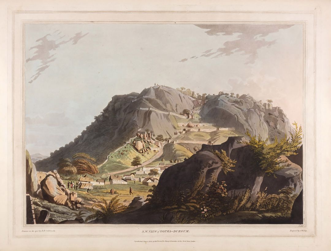 S. W. View of Ootra-Durgum