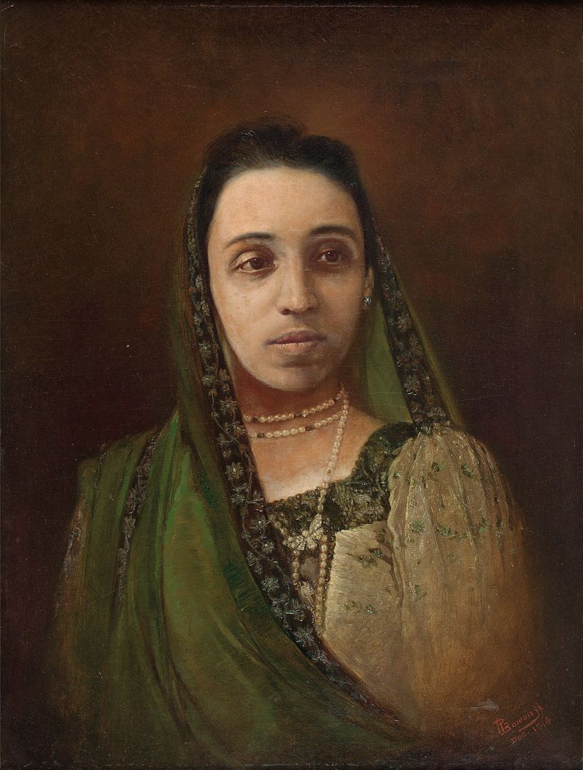 Untitled (Portrait of a Parsi Lady)
