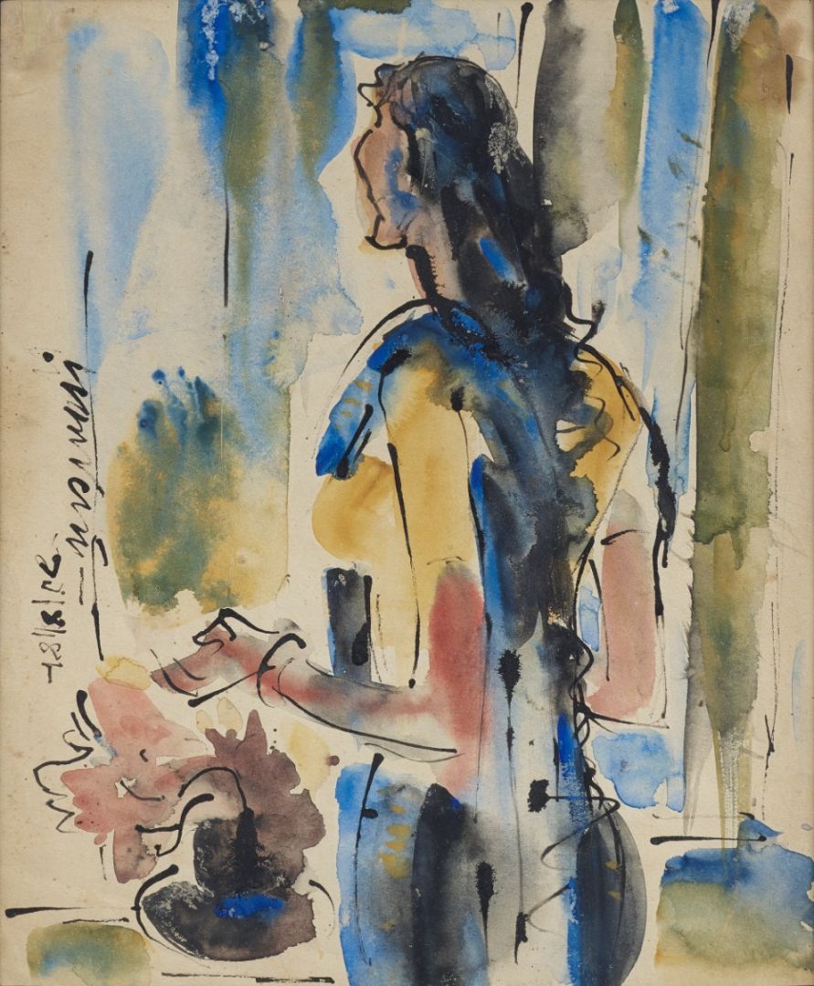 Untitled (Woman at Window)