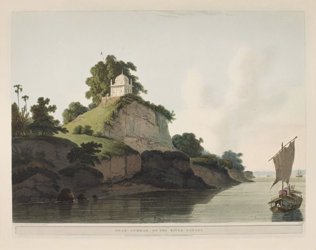 Near Currah, on the River Ganges