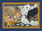 Durga confronts the Bull Demon, Mahishasura (An Illustration from a Markandeya Purana Series)