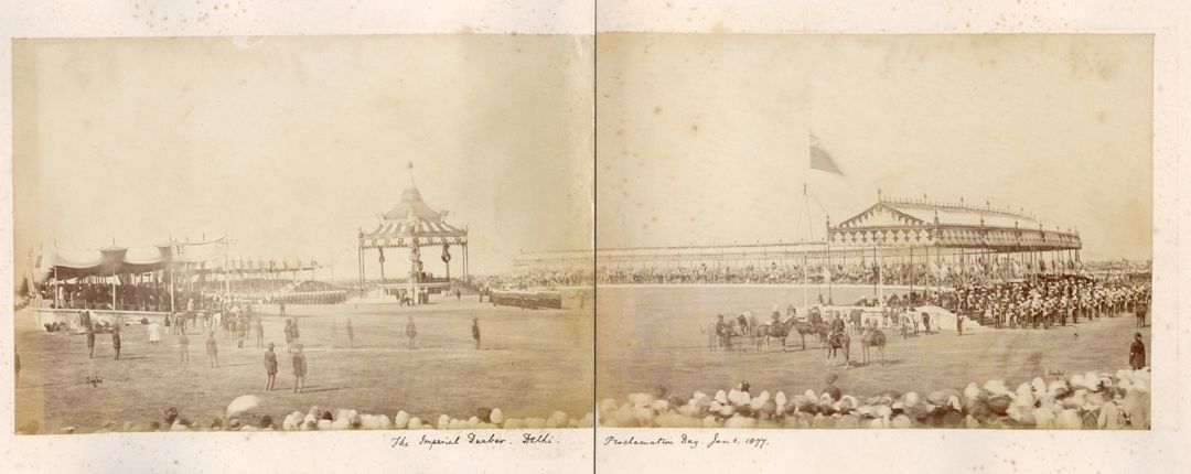 The Imperial Durbar. Delhi Proclamation Day Jan 1, 1877