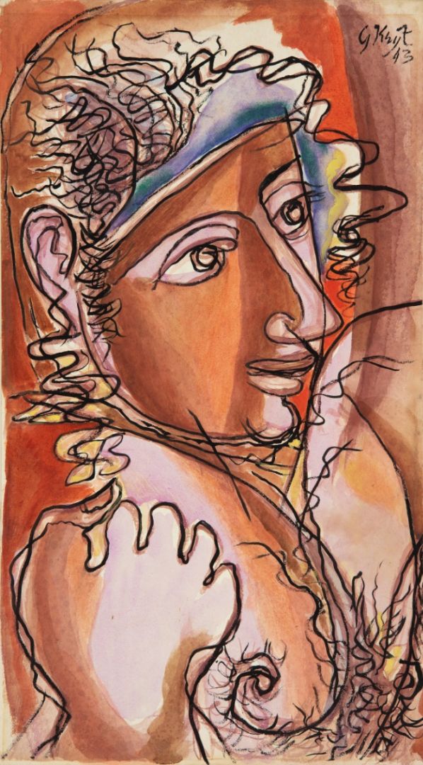 Untitled (Krishna Gives the Sign)