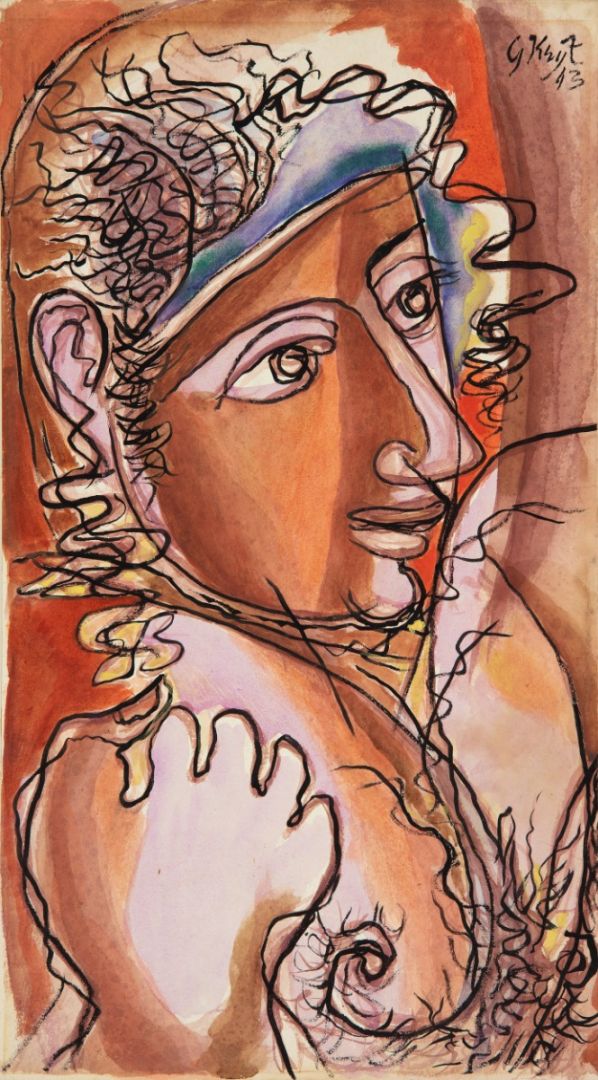 Untitled (Krishna Gives the Sign)