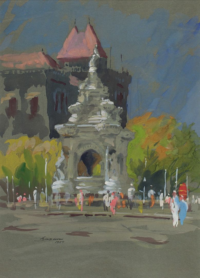 Flora Fountain, Bombay
