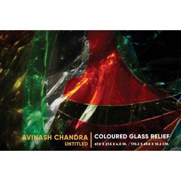 Avinash Chandra - Coloured Glass Relief