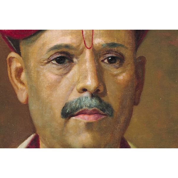 Raja Ravi Varma - Portrait of Ratan Lal Moolchand