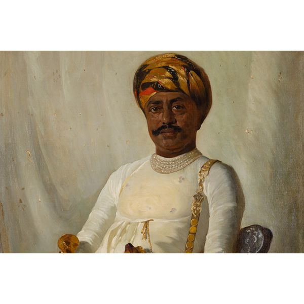 Thakor Becharsinhji of Chuda by Frank Brooks