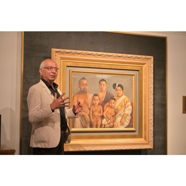 Unveiling Raja Ravi Varma's First Commissioned Painting