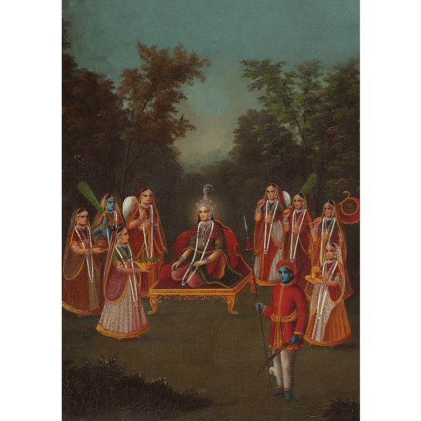 UNTITLED (RADHA AS QUEEN)