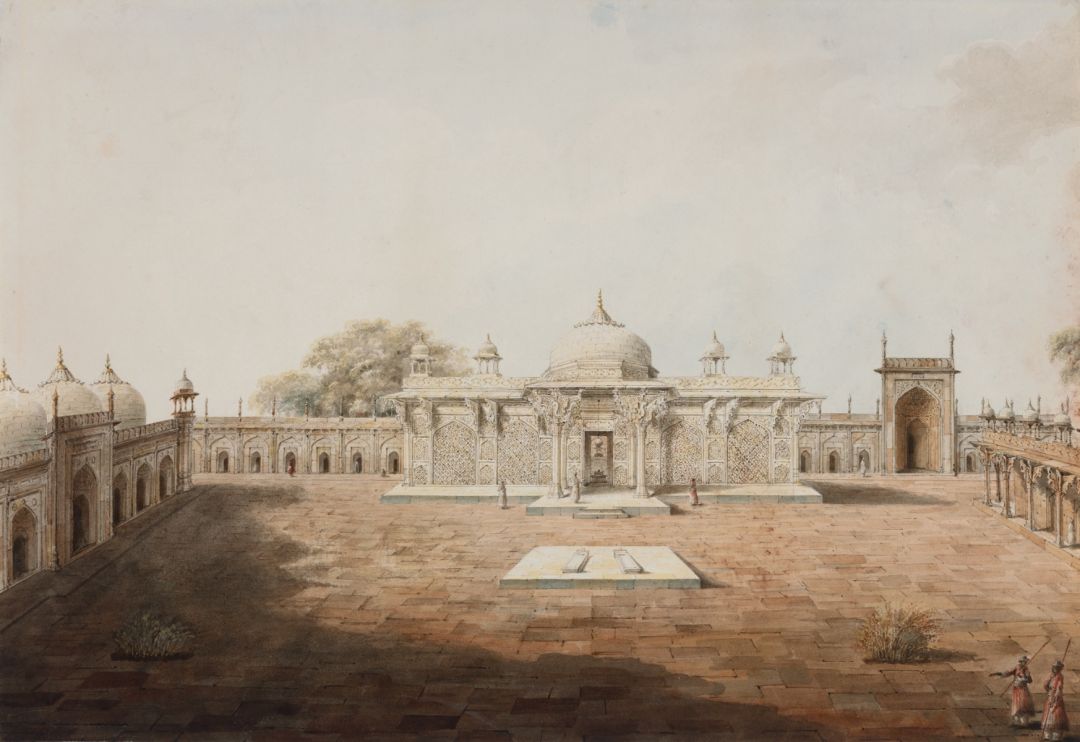 A View of the Dargah of Sheikh Salim Chishti, Fatehpur Sikri
