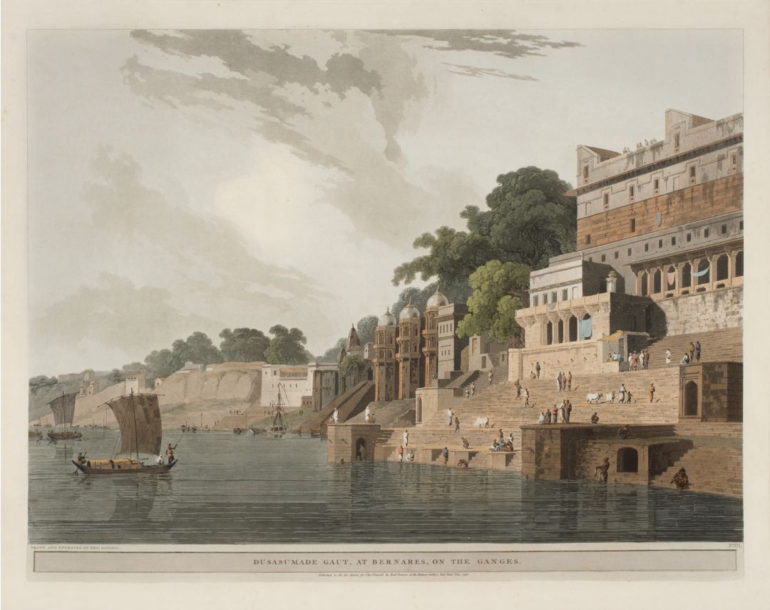 Dusasumade Gaut, at Bernares, on the Ganges