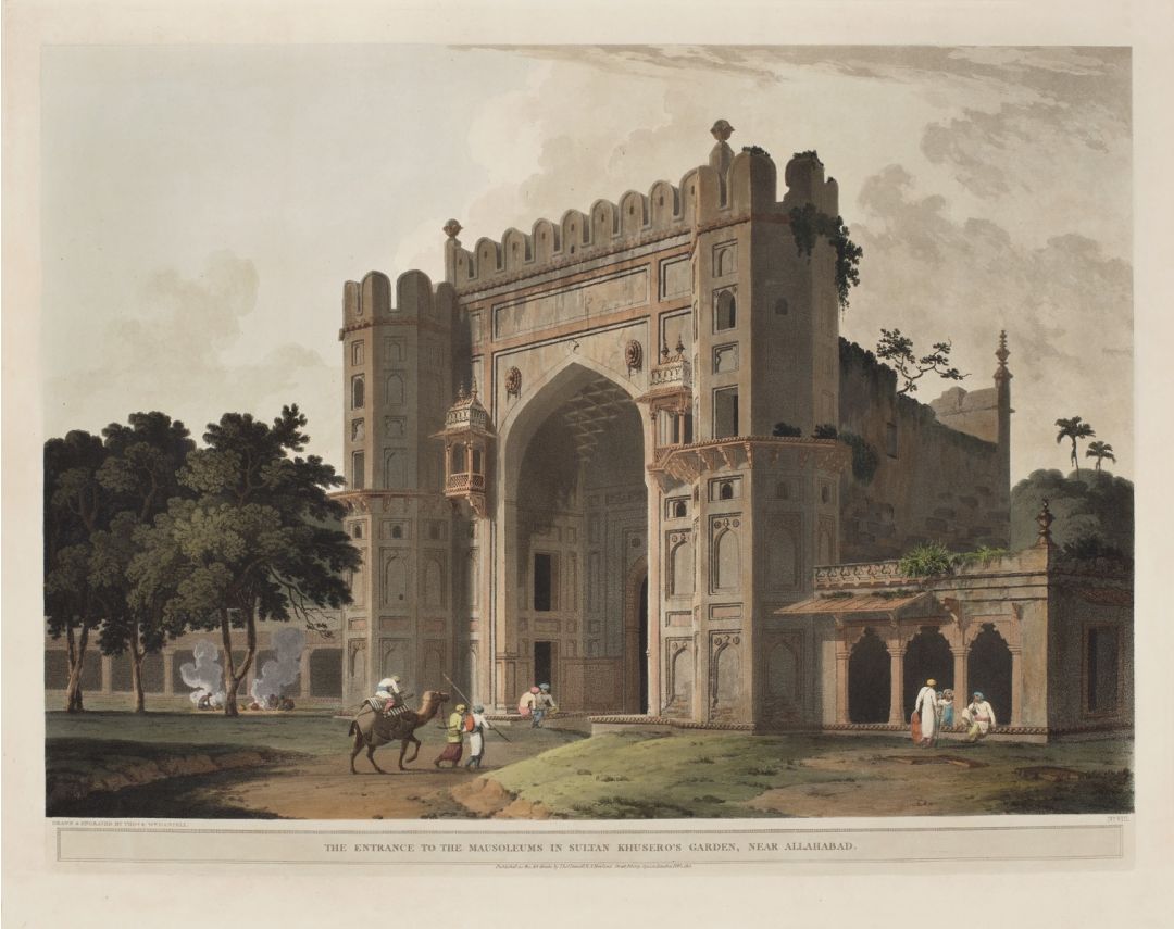 The Entrance to the Mausoleums in Sultan Khusero’s Gardens, near Allahabad