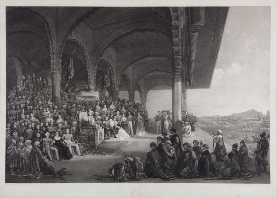 The Dussarah Durbar of His Highness Maharaja of Mysore — 1848-1849