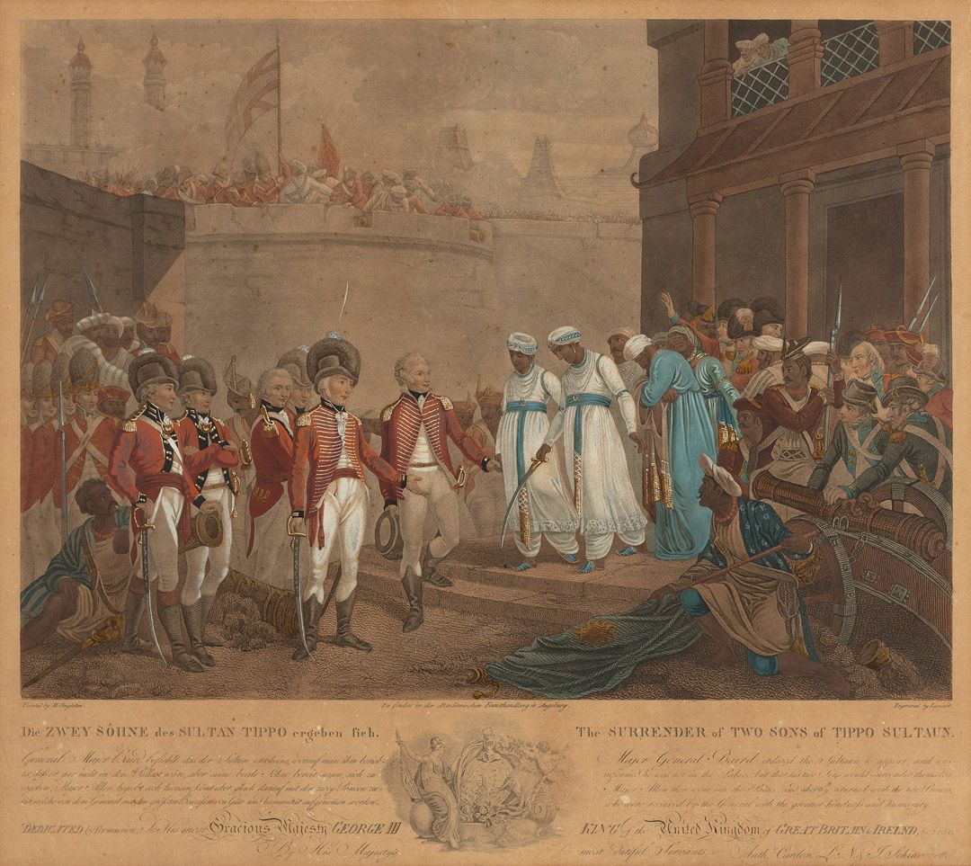 The Surrender of Two Sons of Tippo Sultaun