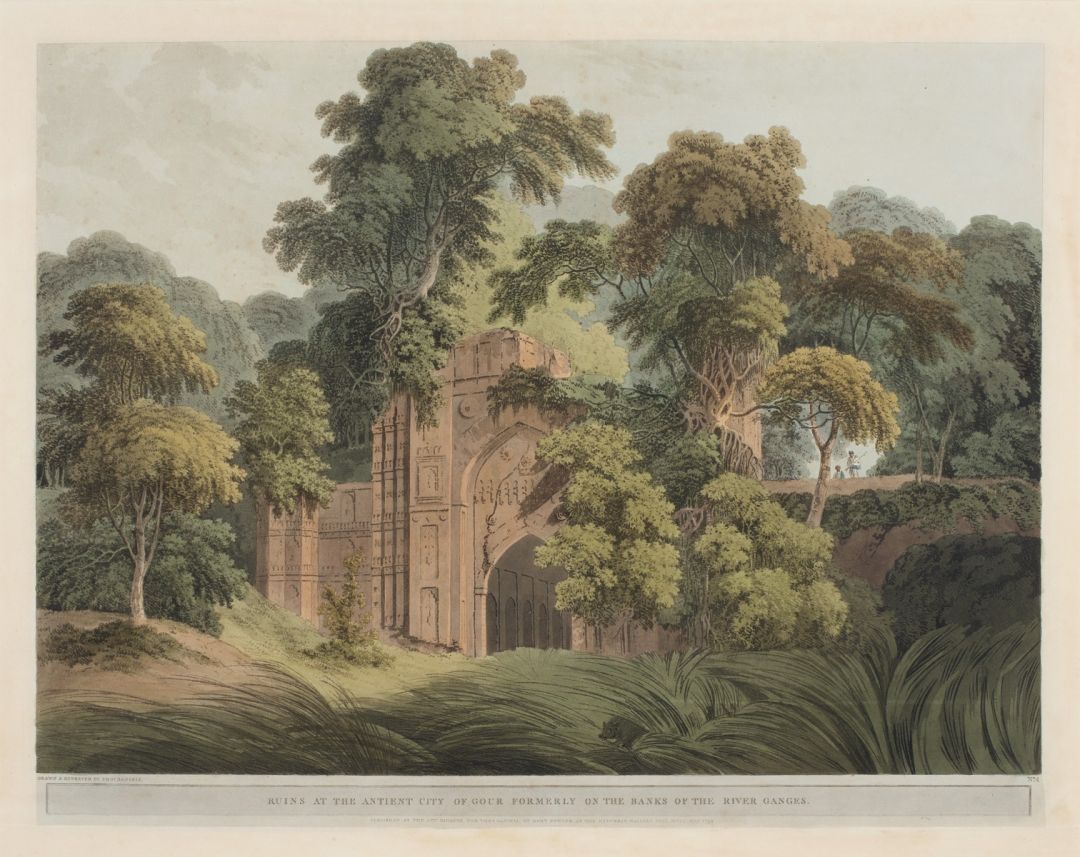 Ruins at the Antient City of Gour 