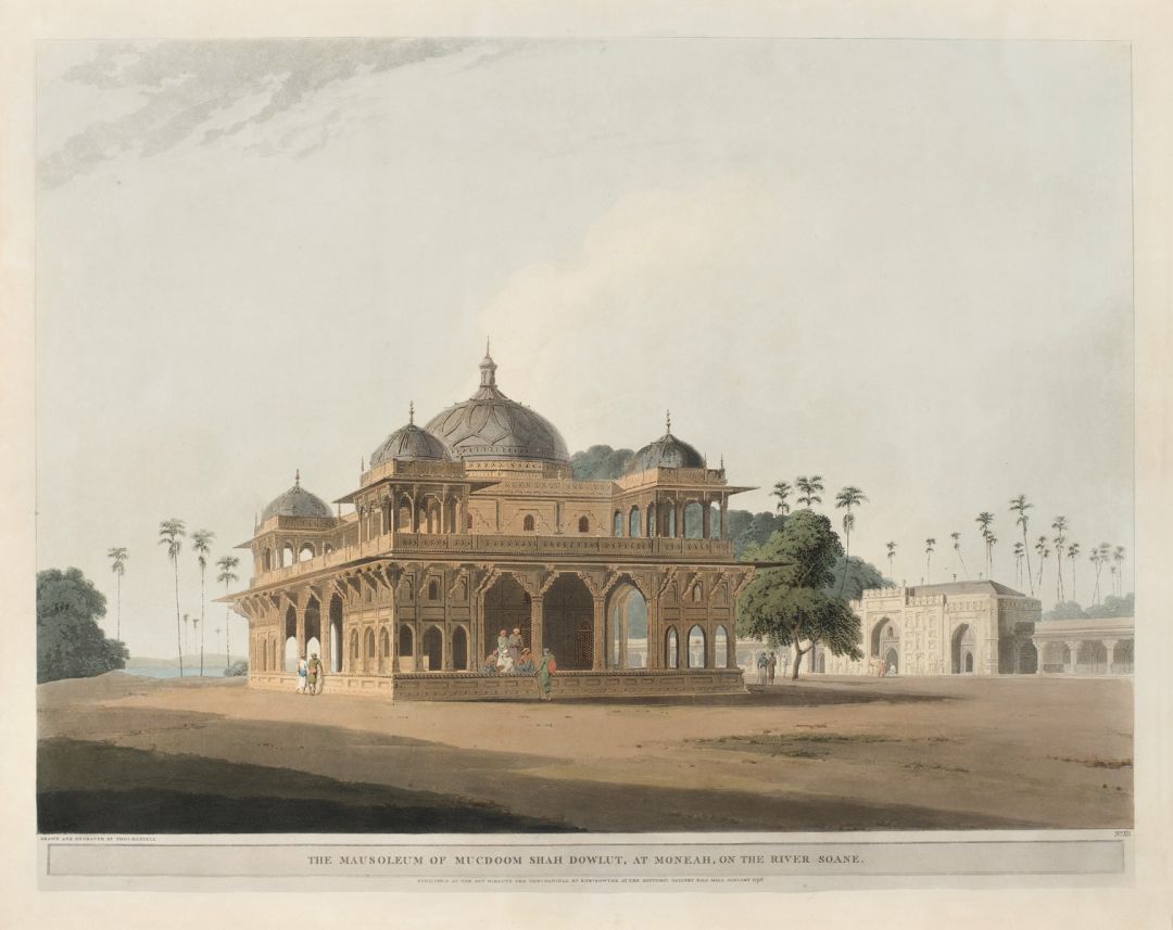The Mausoleum of Mucdoom Shah Dowlut, at Moneah, on the River Soane