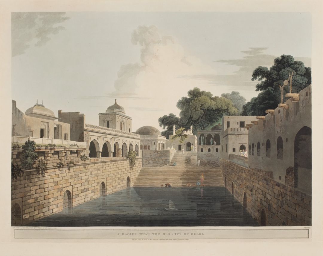 A Baolee near the Old City of Delhi