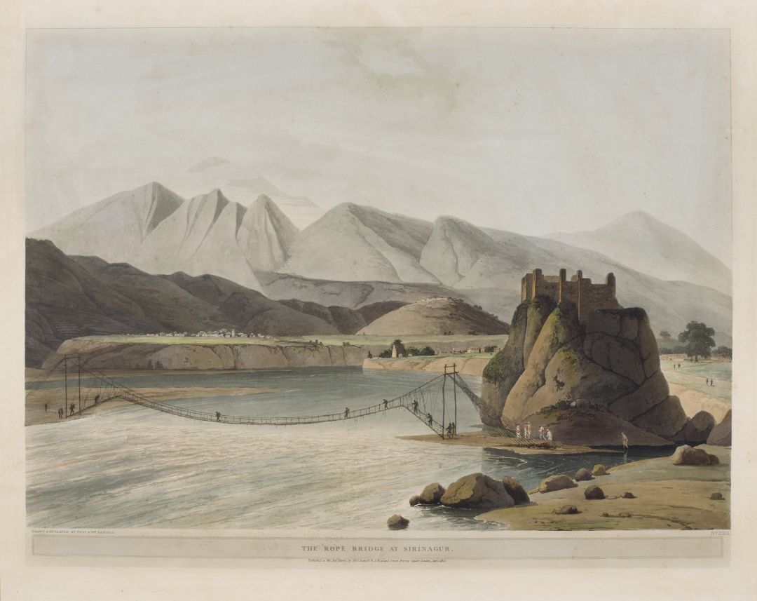 The Rope Bridge at Sirinagur