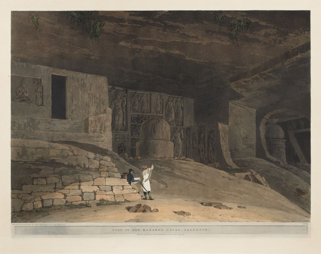 Part of the Kanaree Caves, Salsette