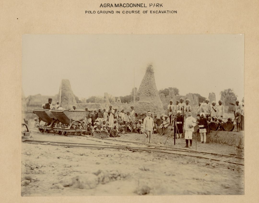 Agra Macdonnel Park Polo Ground Excavation